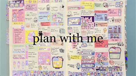 Plan With Me In My Hobonichi Cousin Happydaya YouTube