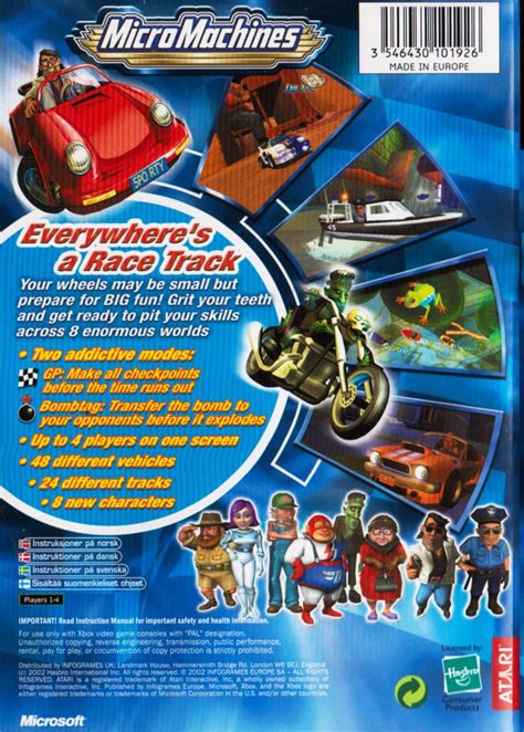 Xbox Micromachines Beg Kaptenkrok