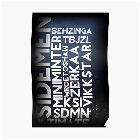 Sidemen Posters | Redbubble