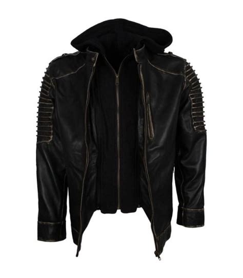 Suicide Squad Joker Jacket | Joker Black Leather Jacket