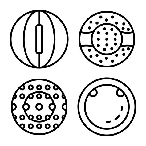 Zorb Icons Set Outline Style Vector Art At Vecteezy