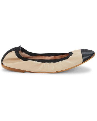 Natural Saks Fifth Avenue Flats And Flat Shoes For Women Lyst