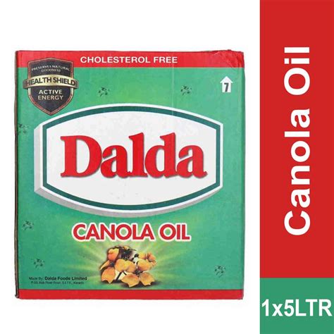 Buy Dalda Canola Oil Carton 1KG X5 At Best Price GrocerApp