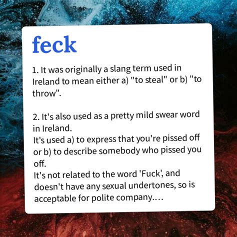 Urban Dictionary on Twitter: "feck - https://buff.ly/3A61gcS"