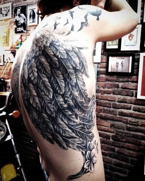 91 Epic Angel Wings Tattoo Ideas