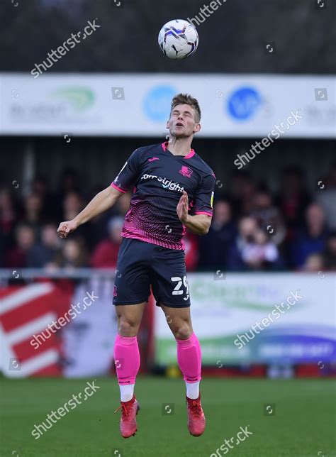 Harry Kite Exeter City Heads Ball Editorial Stock Photo Stock Image