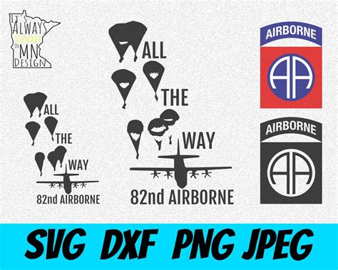 82nd Airborne SVG Bundle - Etsy