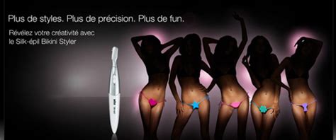 Pilateur Silk Pil Bikini Styler Braun Fg