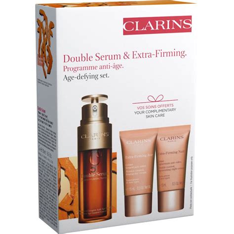 Clarins Double Serum Extra Firming Gift Set Limited Edition