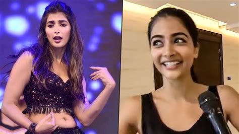 Pooja Hegde Shares Her Nervousness About The Dance Performance Youtube