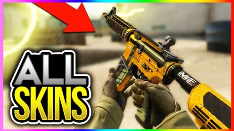 CSGO ALL SKINS IN GLOVE CASE GAMEPLAY M4A4 Buzz Kill SSG08