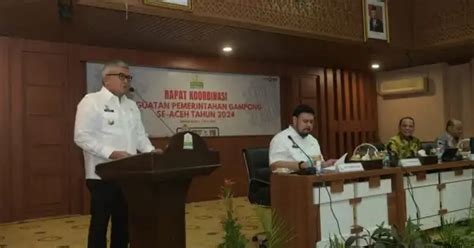 Aceh Terima Rp 44 2 Triliun Dana Desa Selama 10 Tahun Terakhir