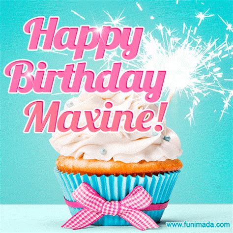 Happy Birthday Maxine GIFs - Download on Funimada.com