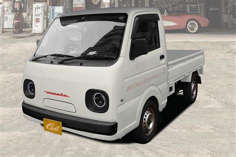 Japanese Tuner Gives A Retro Mazda Face To The Suzuki Carry Carscoops