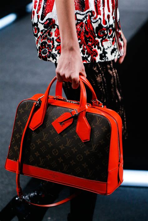 Louis Vuitton Red Bag Leather