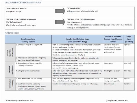 30 Individual Development Plan Sample | Example Document Template