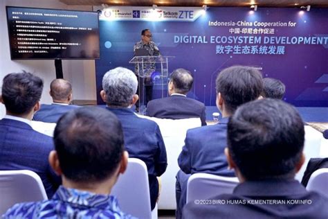 Indonesia Dan China Perkuat Kerja Sama Di Sektor Digital Antara News