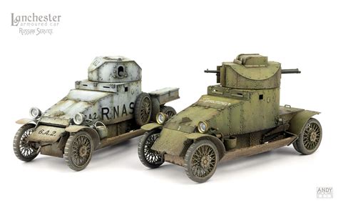 Lanchester Armoured Car Russian Service Copper State Mod Flickr