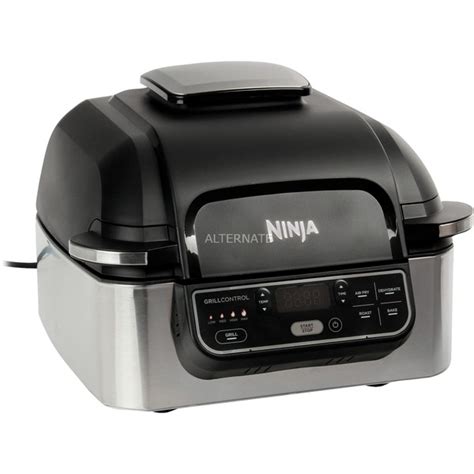 Nutri Ninja Foodi Grill Heißluftfritteuse AG301EU schwarz 1 750 Watt