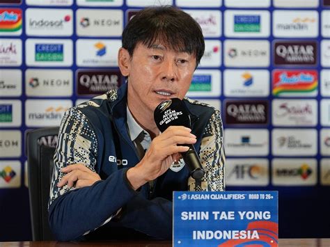 Singgung Balas Dendam Timnas Indonesia Ke Bahrain Shin Tae Yong Beri