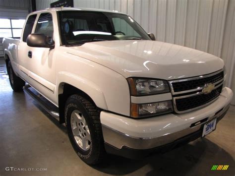 2007 Summit White Chevrolet Silverado 1500 Classic Ls Extended Cab 4x4 26355823 Photo 6