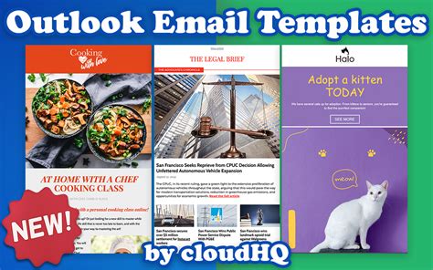 Outlook Email Templates: Where to Get Them, and How to Use Them – cloudHQ