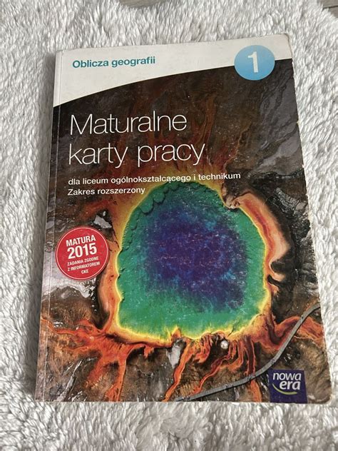 Maturalne Karty Pracy Geografia Tuchola Olx Pl