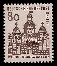 Deutsche Bauwerke Briefmarke Berlin