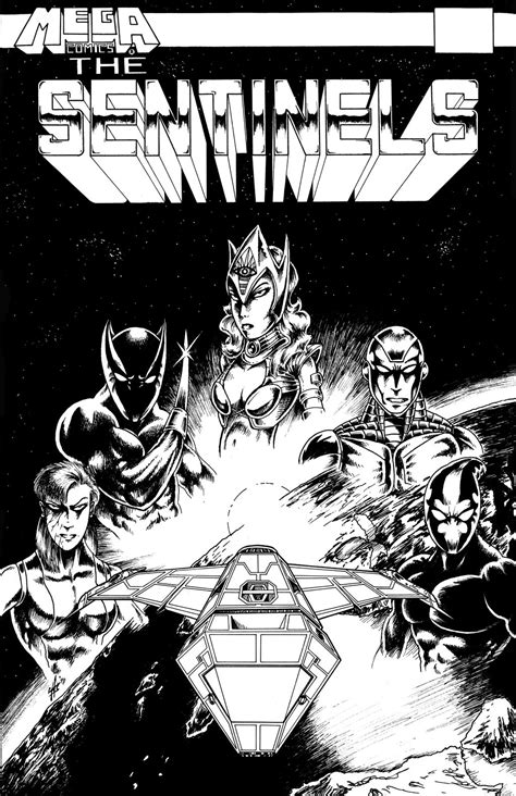 The Sentinels Comic Cover Concept Unpublished By Ch3media On Deviantart