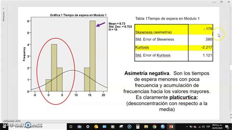 Coeficientes De Asimetria Y Curtosis En Spss YouTube