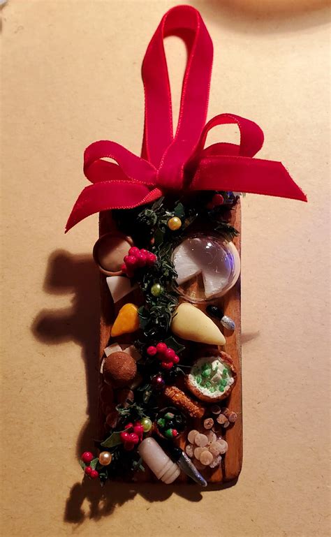 Charcuterie Board Ornament Etsy