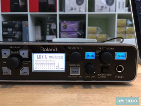 Roland UA-1010，10軌同時收音錄音介面 - 帝米數位音樂