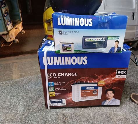 150 Ah Luminous Inverter 1050 Ups Battery At 21500 Set In Bengaluru