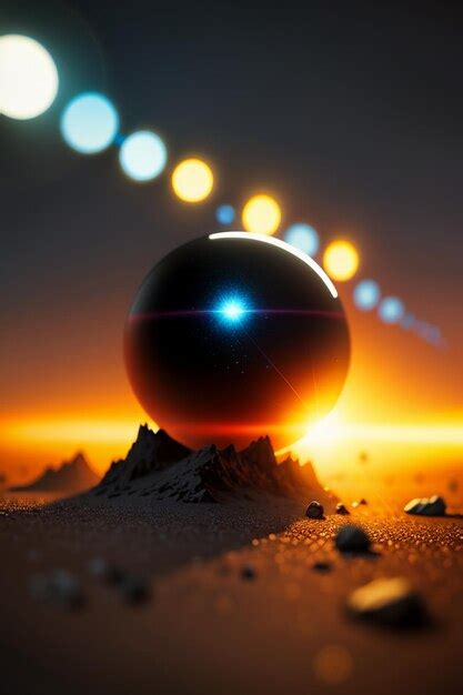 Premium AI Image | Futuristic sci fi business wallpaper background ...