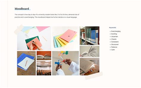 ux case study academia student portal  behance