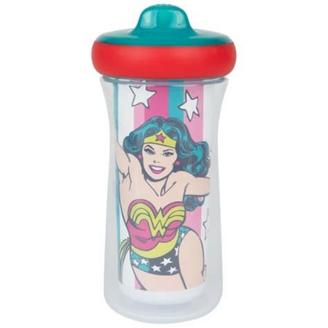 Wonder Woman 846338 9 Oz Dc Comics Wonder Woman Retro Insulated Sippy Cup 1 Kroger