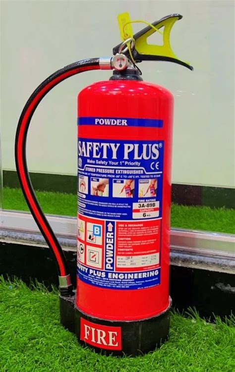 Safety Plus ABC Fire Extinguisher 6 Litre At Rs 1400 In Navi Mumbai