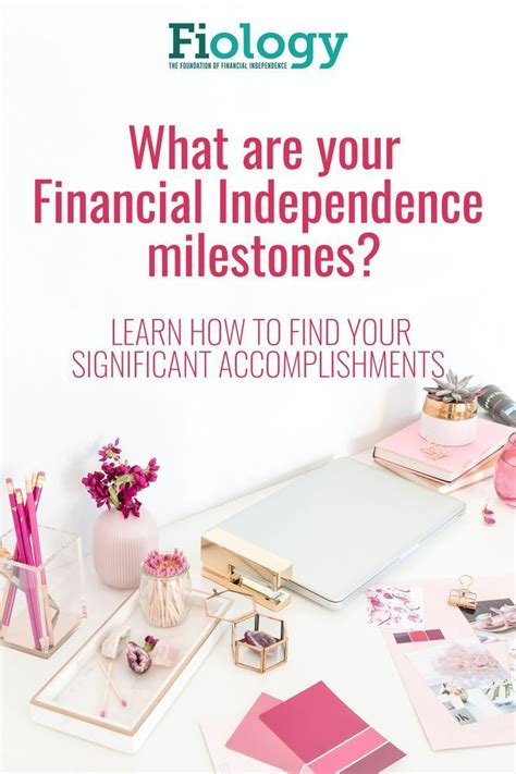 The Milestones Of Financial Independence Fi Are Checkpoints Along Our