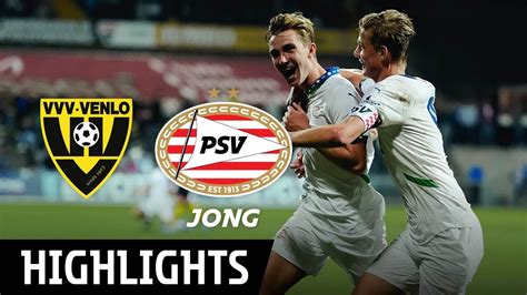 HIGHLIGHTS Jong PSV Klimt Naar De Vierde Plek YouTube