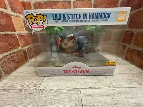 Lilo Stitch In Hammock Disney Lilo Stitch Funko Pop Hot Topic Le