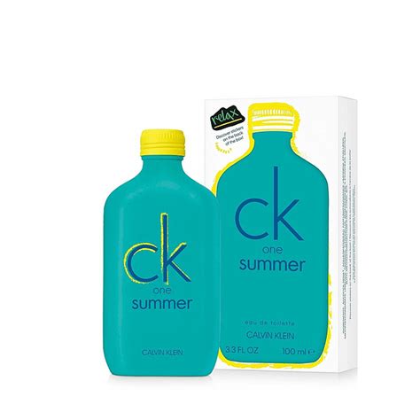 Perfume Calvin Klein Ck One Summer 2020 Edt 100ml Unisex Verde La