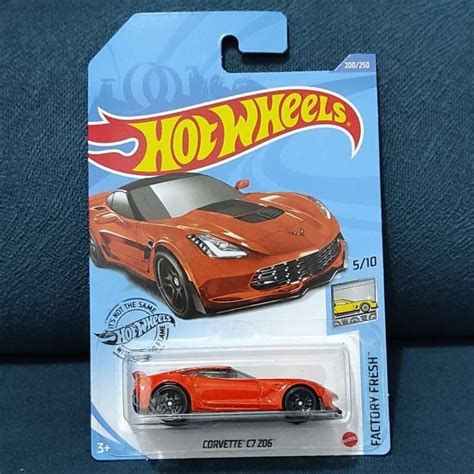 Jual Hotwheels Corvette C7 Z06 Hot Wheels Mattel Original Di Seller Mokit Store Jabungan Kota