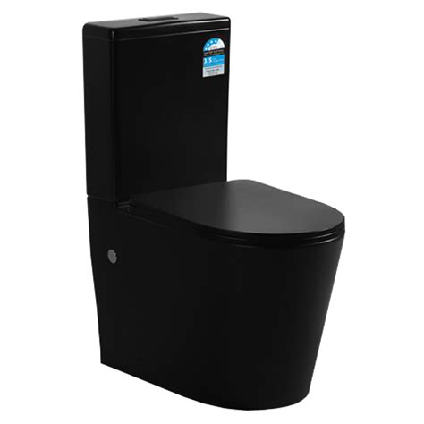 Kdk022r Mb Matte Black Wall Faced Toilet Suite Daniela Appliances