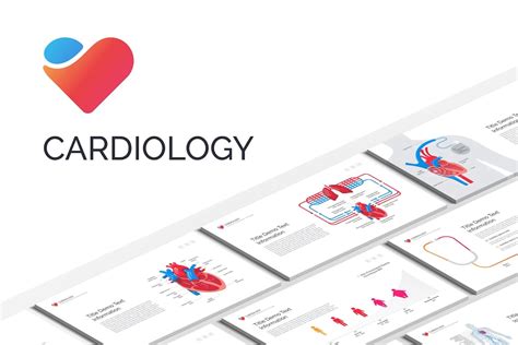 Cardiology Powerpoint Template Medical Template Etsy