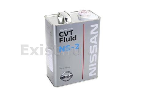 Масло трансмиссионное синтетическое "CVT NS-2", 4л Nissan KLE52-00004 ...
