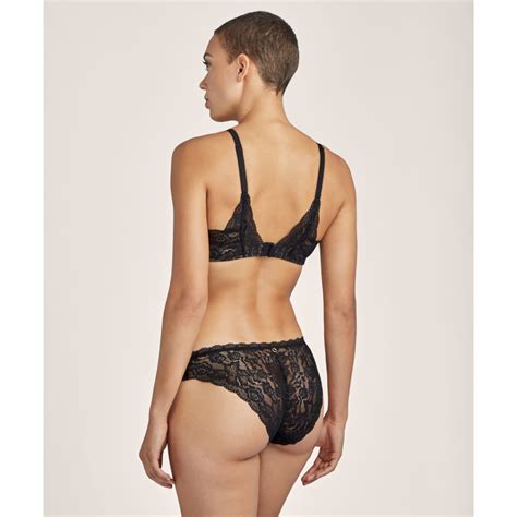 Soutien Gorge Plongeant Foulard Armatures Noir Aubade Rosessence