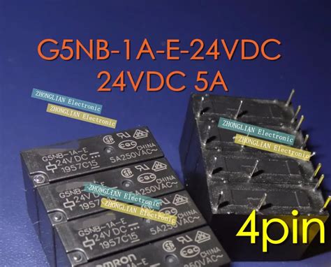 Nuevo Relé Original De 10 Piezas G5nb 1a E 24vdc G5nb 1a E Dc24v