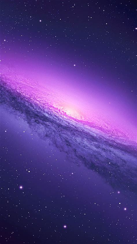 Purple Galaxy iPhone 8 Wallpapers Free Download