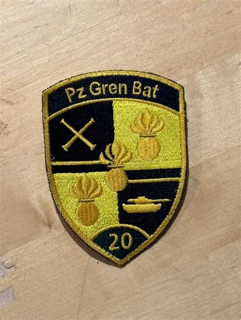 Badge Militar Arm E Xxi Pz Gren Bat Tenue A Kaufen Auf Ricardo