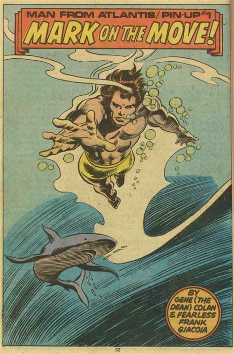 STARLOGGED - GEEK MEDIA AGAIN: 1978: MAN FROM ATLANTIS COMIC - ISSUE 1 ...